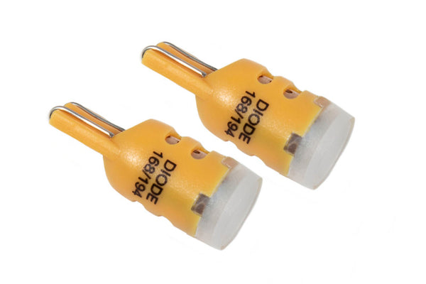 Diode Dynamics 194 LED Bulb HP5 LED - Amber (Pair) - DD0025P for 1999-2010 Volkswagen Beetle - front view