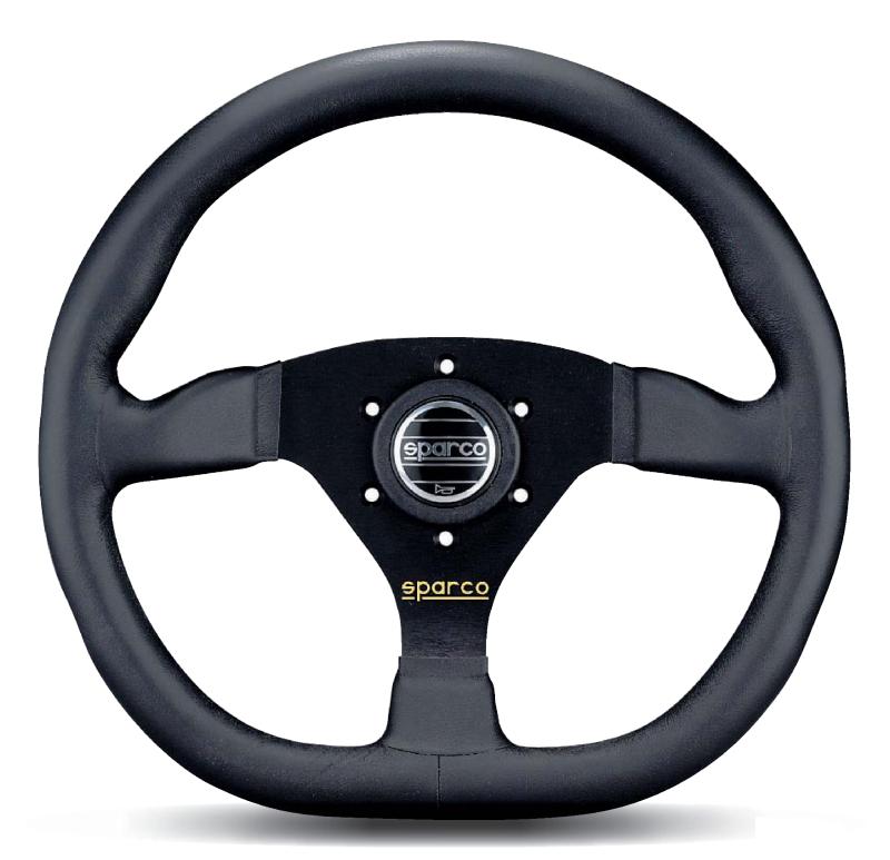 Sparco Strwhl Ring L360 Leather Black - 015TRGL1TUV