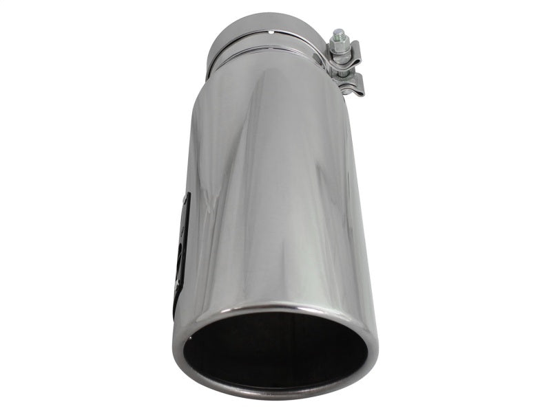 aFe Diesel Exhaust Tip Bolt On Polished 4in Inlex x 5in Outlet x 15in - 49T40501-P15