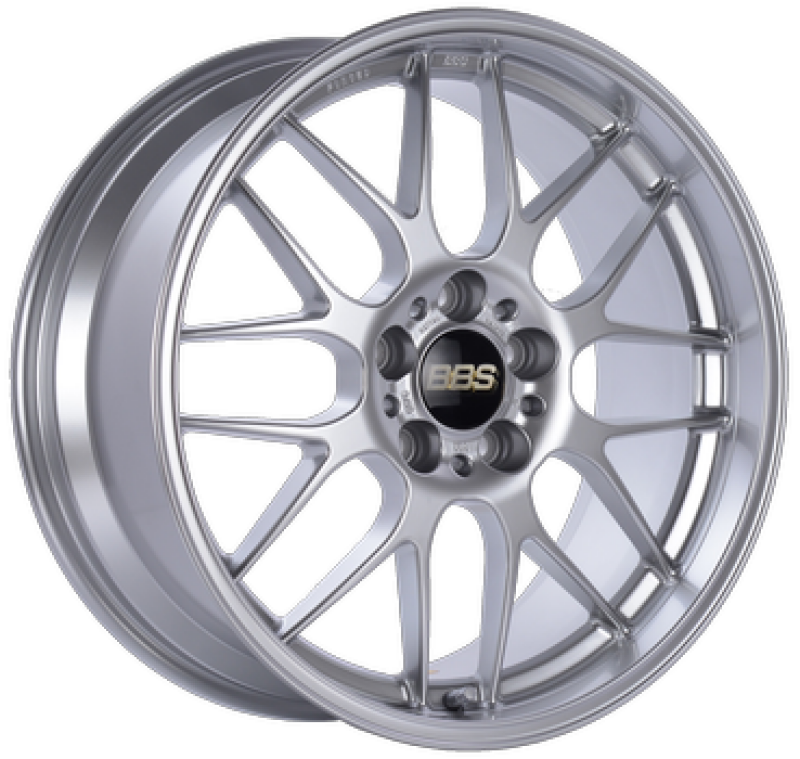 BBS RG-R 18x9.5 5x114.3 ET38 PFS Diamond Silver Wheel -82mm PFS/Clip Req - RG701DSK