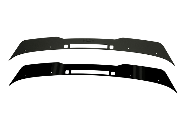 Flow Designs - Impreza G3 Hatch Rear Spoiler Extension for 2008-2010 Subaru WRX - front view