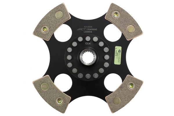 ACT 1989 Honda Civic 4 Pad Rigid Race Disc - 4212004 for 1989-2005 Honda Civic