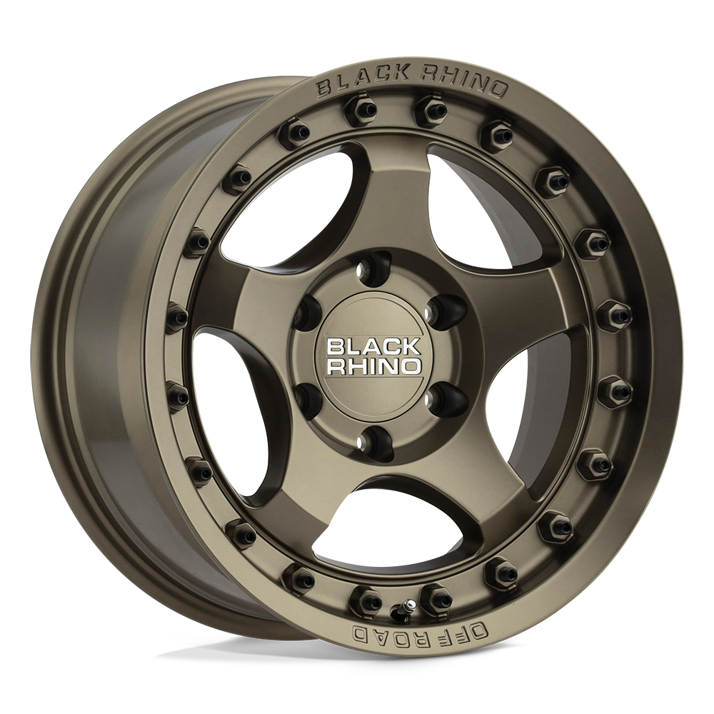 Black Rhino Hard Alloys Bantam 18X9 6X139.7 +12MM Matte Bronze