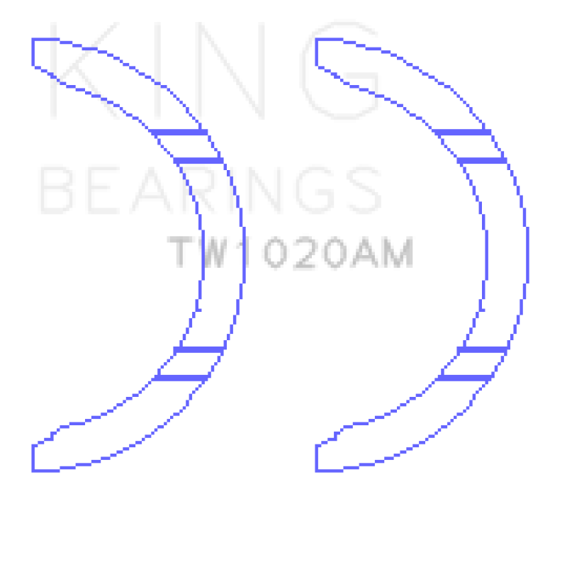 King 05-12 Nissan VQ40DE 6 Cyl Thrust Washer Set - TW1020AM