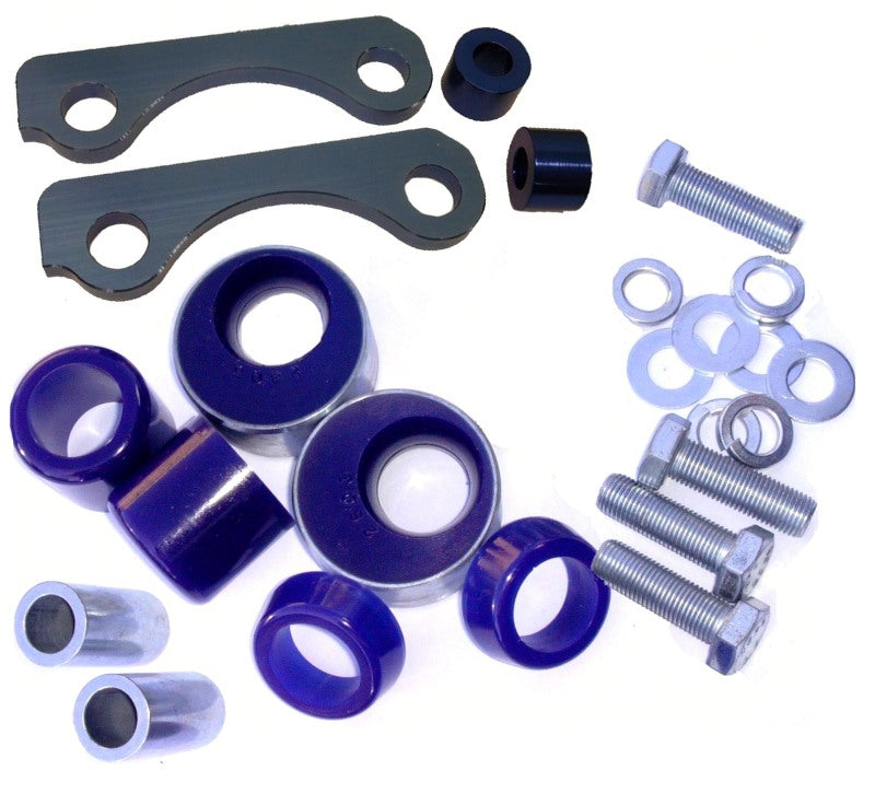 SuperPro - Front LCA - Rear Anti-Lift Caster Bushing Kit - TRC3095 for 1993-2014 Subaru Impreza - angle view