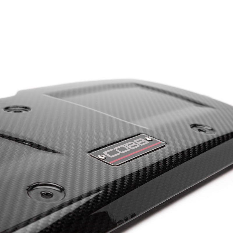 Cobb 15-21 Subaru WRX Redline Carbon Fiber Engine Cover - Gloss Finish - 442605