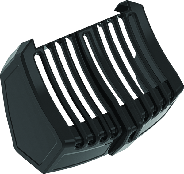 Kuryakyn Oil Cooler Cover Milwaukee-8 Black - 6418 - front view