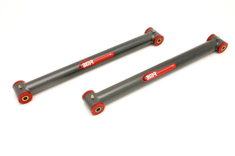 BMR 82-02 3rd Gen F-Body Chrome Moly Lower Control Arms Non-Adj. (Poly) - Black Hammertone - MTCA001H by BMR Suspension