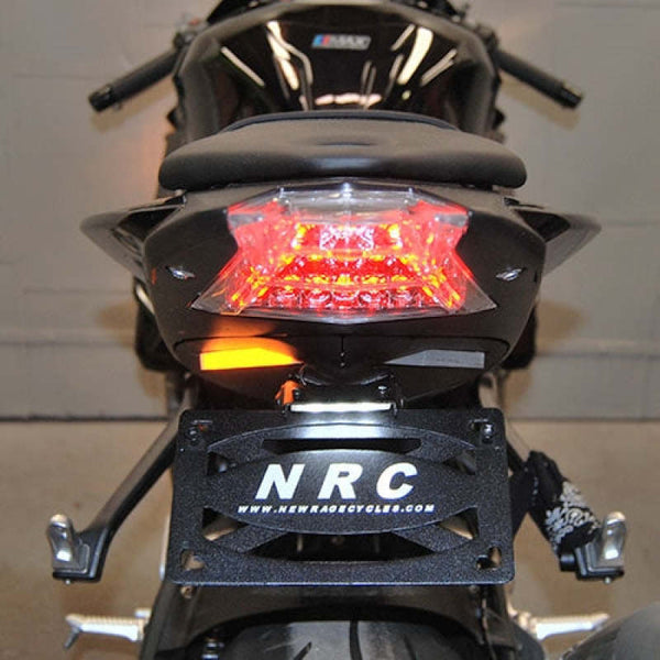 New Rage Cycles 10-14 BMW S1000RR / S1000R Fender Eliminator Kit w/Load EQ - BMW1000-FE-09-L - front view