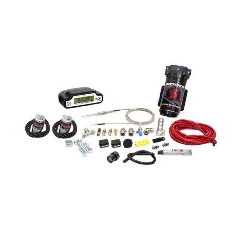 Snow Performance Univ Stg 3 Boost Cooler Water Inj. Kit (Red Hi-Temp Tubing/Quick Fittings) w/o Tank - SNO-50100-T by Snow Pe