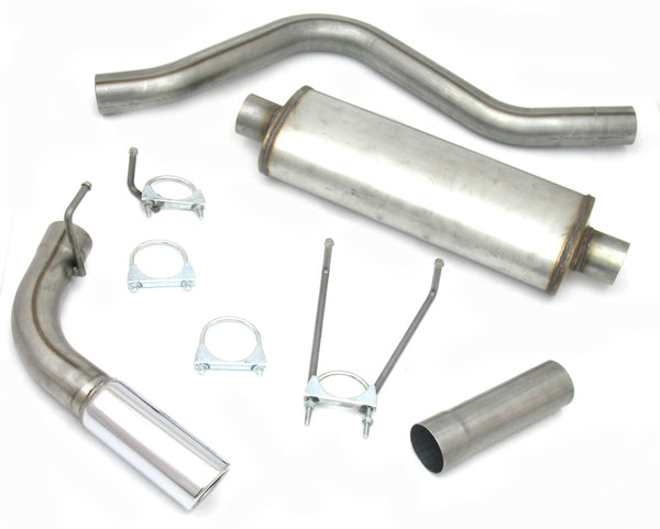 JBA 06-18 Ram 1500 5.7L 409SS Pass Side Single Exit Cat-Back Exhaust - 40-1535 for 2006-2010 Dodge Ram 1500 - front view