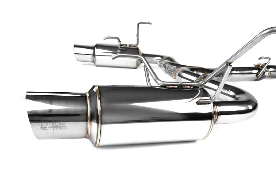 Invidia 08+ Subaru WRX/STI 4dr N1 Twin Outlet Single Layer Tip SS Cat-Back Exhaust