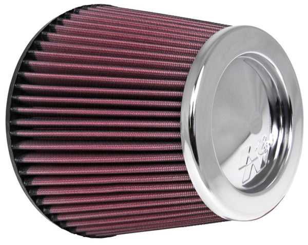 K&N Universal Chrome Filter 6in Flange ID x 7.5in Base OD x 5in Top OD x 6in H - RC-4381 for 2008-2012 Nissan Pathfinder - fr