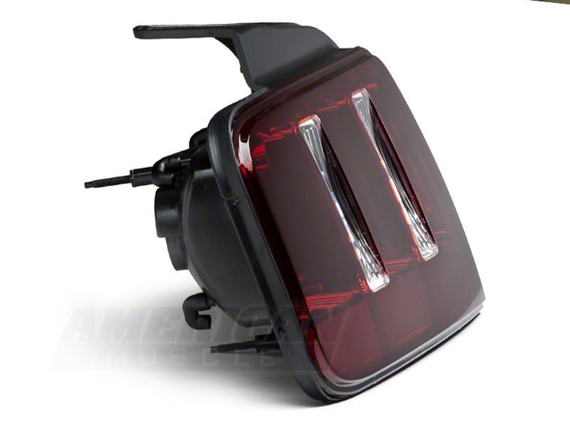 Raxiom 05-09 Ford Mustang Coyote Tail Lights- Blk Housing (Smoked Lens) - 49117