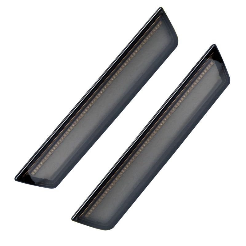 Oracle 11-14 Dodge Charger Concept Sidemarker Set (Rear Only) - Tinted - No Paint SEE WARRANTY - 9834-020