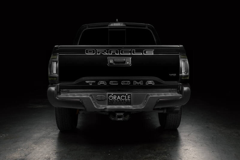 Oracle Lighting 16-23 Gen 3 Toyota Tacoma Black Series Flush Style LED Tail Lights SEE WARRANTY - 5911-504-T