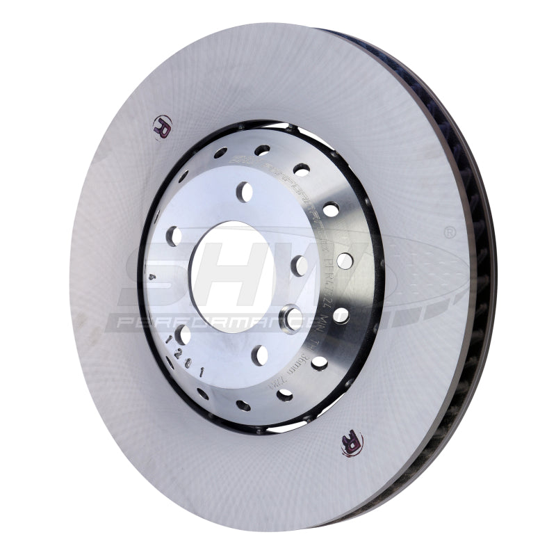 SHW 15-18 Porsche Cayenne GTS w/19in Wheel w/o Ceramics Right Frt Smooth LW Brake Rotor(95835140450) - PFR47524 for 2011-2018