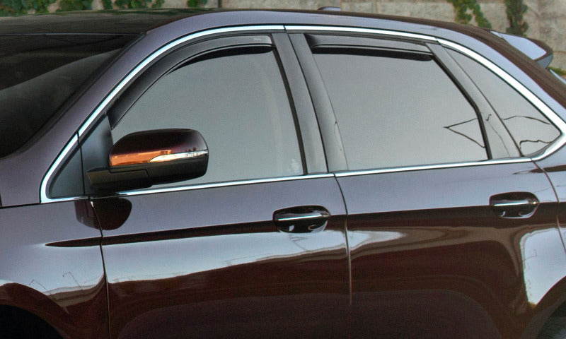 AVS 02-06 Chevy Trailblazer EXT Ventvisor In-Channel Front &amp; Rear Window Deflectors 4pc - Smoke - 194240