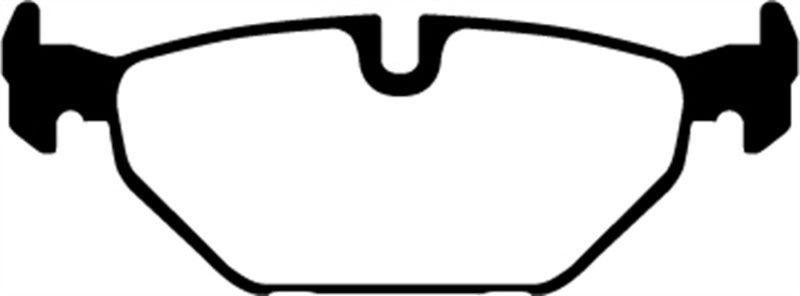 EBC 99-01 Saab 9-5 2.3 Turbo (Aero) Greenstuff Rear Brake Pads - DP21405