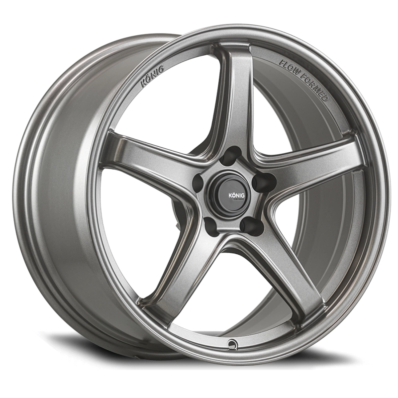 Konig Neoform 18X8.5 5X114.3 ET42 Matte Grey Flow Formed - NF8851442G
