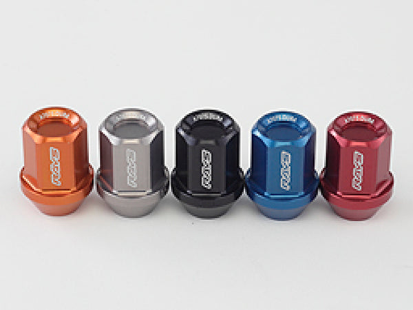 Rays Dura-Nut L32 Straight Type 12x1.25 Lug Nut Set 16 Lug 4 Lock Set - Blue - WDURA3212125U for 2013-2025 Subaru BRZ
