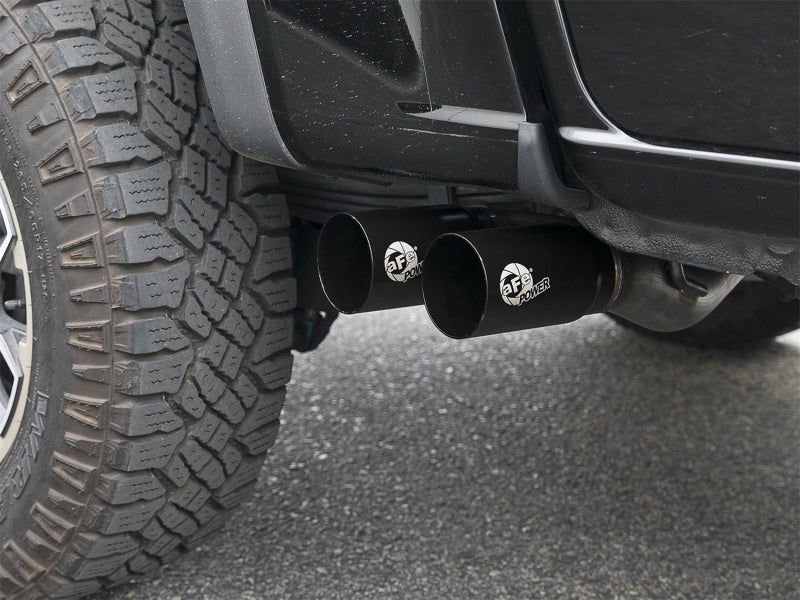 aFe MACH Force-Xp 3in 409 SS Cat-Back Exhaust w/ Black Tips 17-18 GM Colorado/Canyon V6-3.6L - 49-44096-B