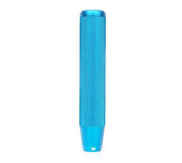 NRG Shift Knob Knurl Hidden Gem Long Blue - SK-810BL - front view
