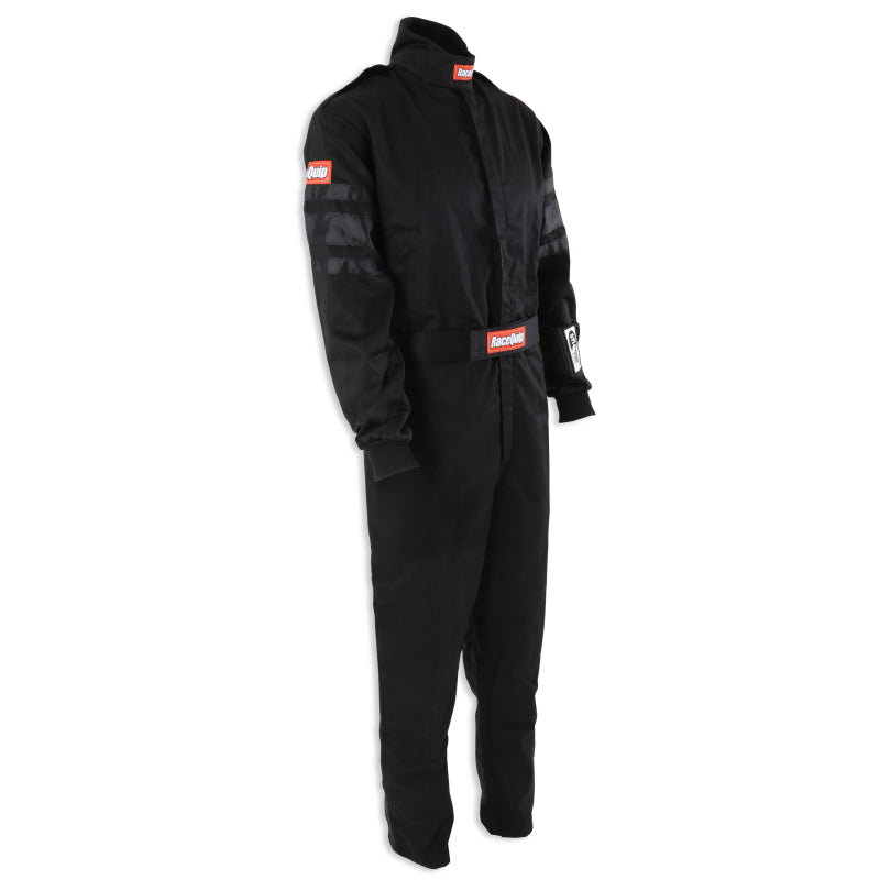 RaceQuip Black SFI-1 1-L Suit - XL - 110006RQP