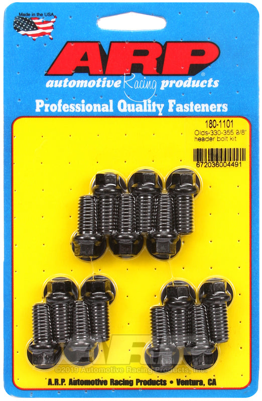 ARP Olds 330-355 3/8in header bolt kit - 180-1101