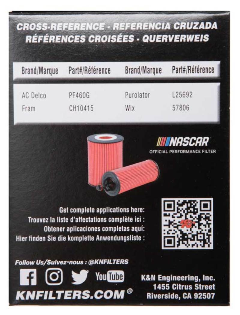 K&amp;N Oil Filter OIL FILTER AUTOMOTIVE - HP-7016