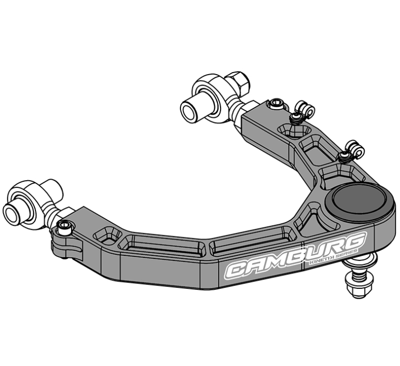 Camburg Toyota Tundra 2WD/4WD 22+ KINETIK V2 Performance Billet Uniball Upper Arms - CAM-310189-GRY