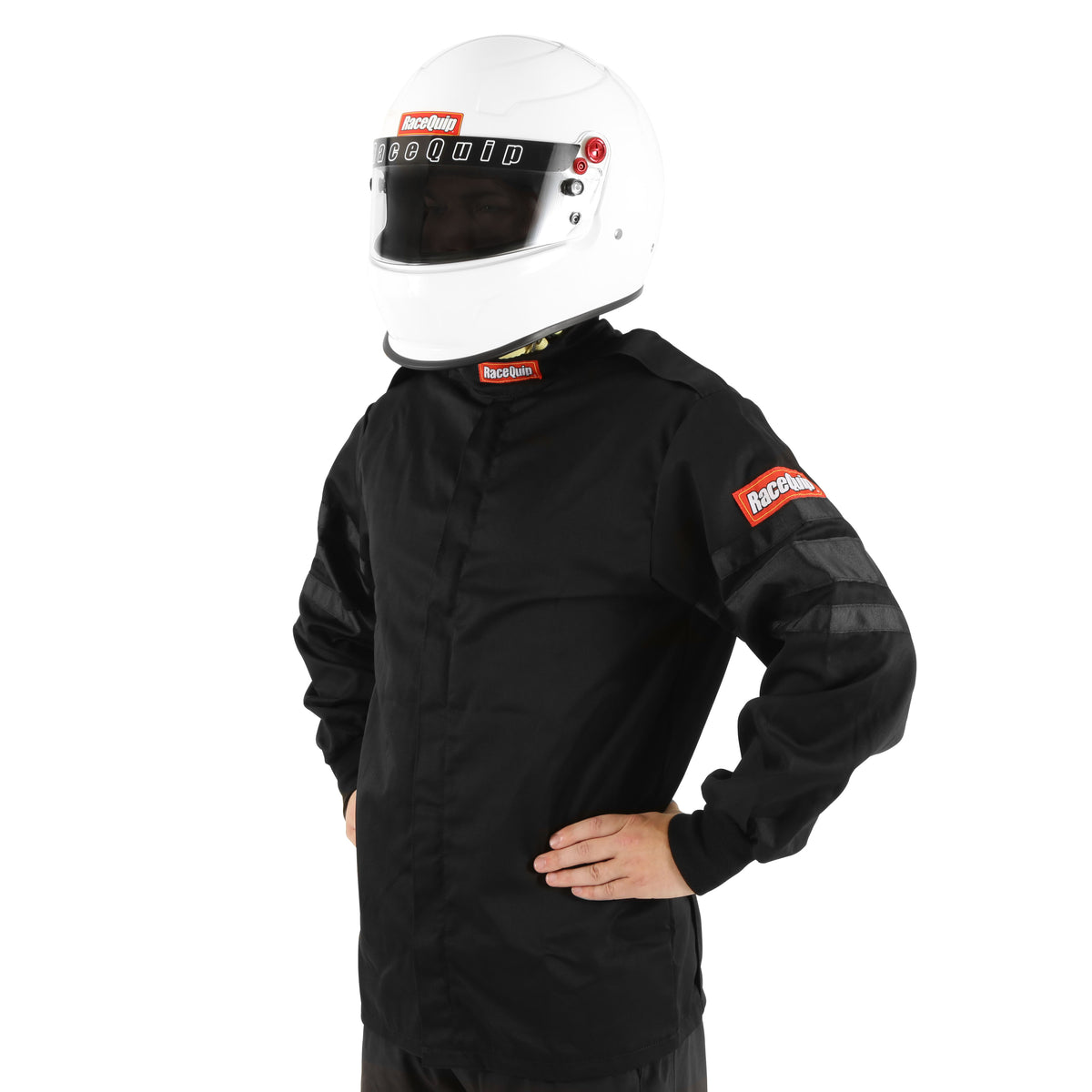 RaceQuip Black SFI-1 1-L Jacket - XL