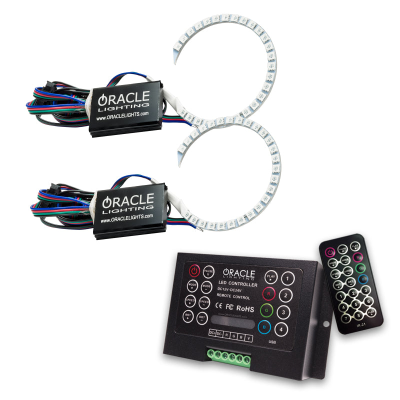 Oracle Audi A5 07-13 Halo Kit - ColorSHIFT w/ 2.0 Controller SEE WARRANTY - 2351-333