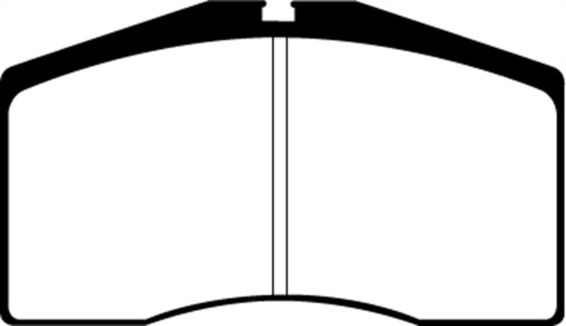 EBC 92-95 Porsche 928 5.4 Greenstuff Front Brake Pads - DP2997