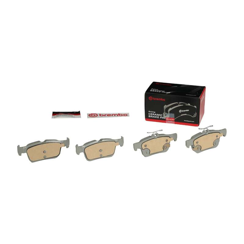 Brembo OE 20-22 Ford Edge/17-19 Escape/13-20 MKZ/19-23 Nautilus PRIME Ceramic Brake Pad - Rear - P24201N