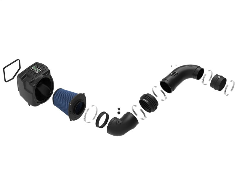 aFe Quantum Pro 5R Cold Air Intake System 08-10 GM/Chevy Duramax V8-6.6L LMM - Oiled - 53-10005R