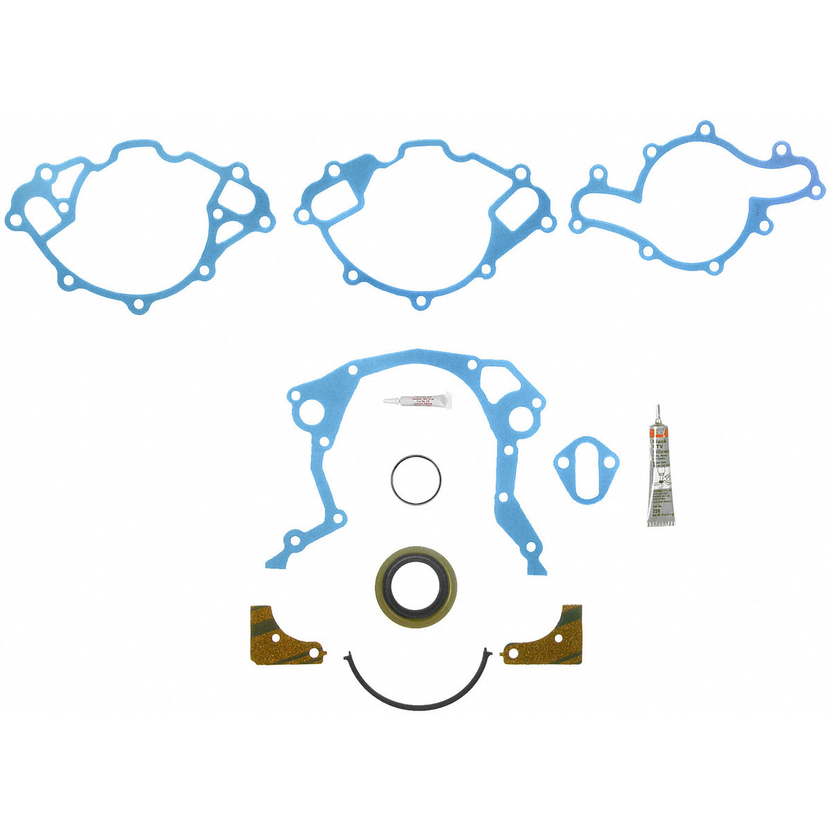 Fel-Pro Ford F-150 Engine Timing Cover Gasket Set - TCS45450 for 1979-1996 Ford F-150 - front view