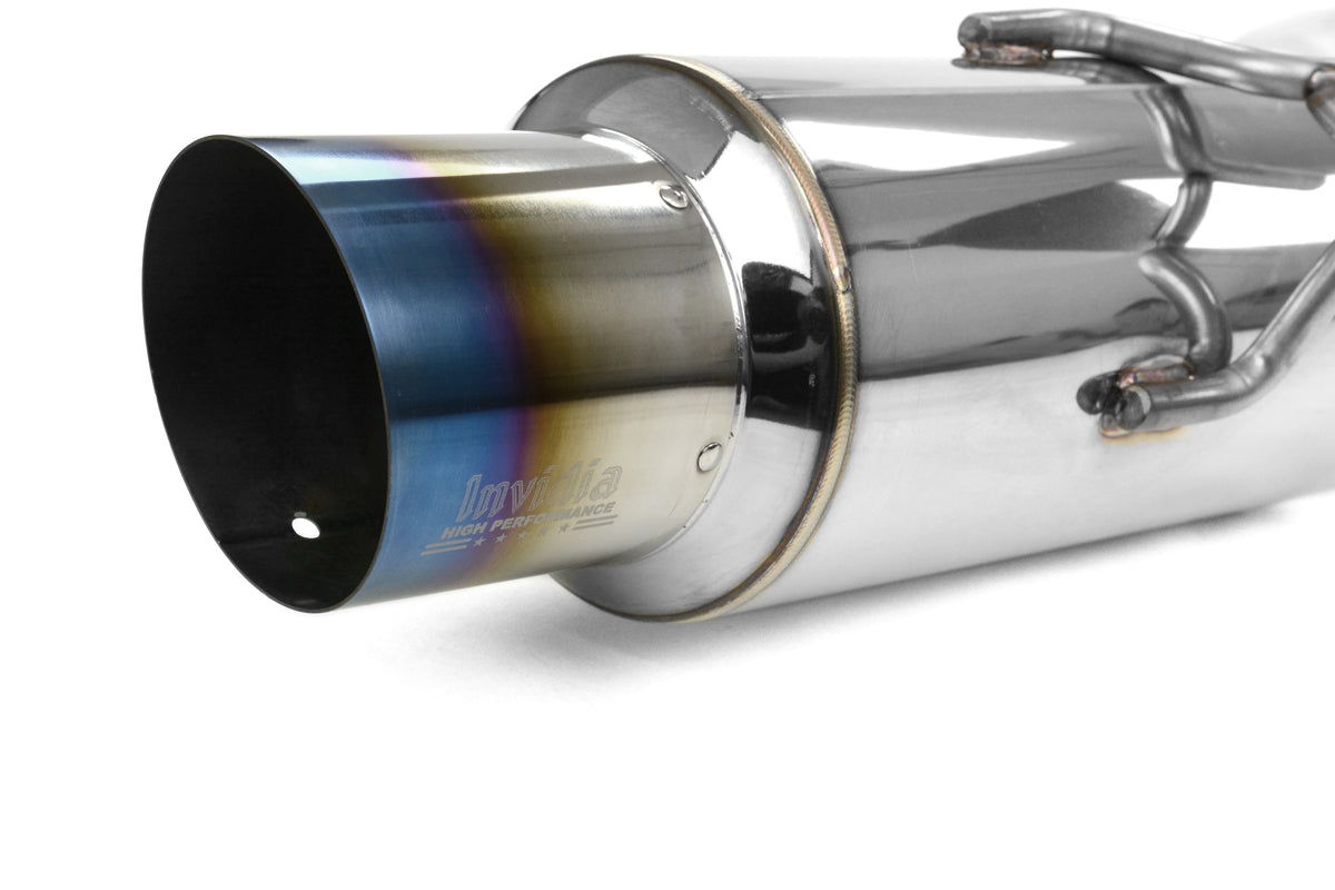 Invidia 09+ EVO 10 RACING Titanium Tip Cat-back Exhaust