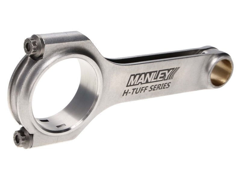 Manley 93-06 Mitsubishi 4G63/4G63T 2.0L H Tuff Beam 6.142in L Connecting Rod Set w/ ARP 625+ Bolts - 15020R6-4