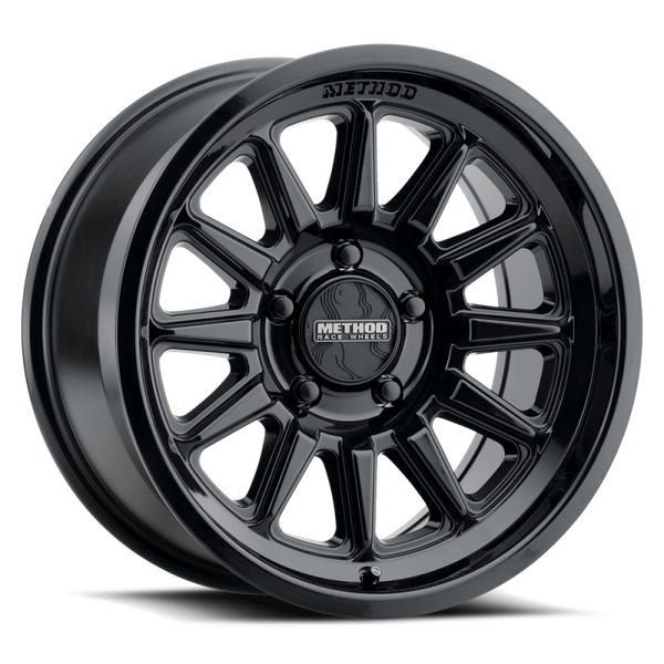 Method MR323 17x9 / 5x4.5 BP / -38ET / 3.47in BS / 83mm CB - Gloss Black Wheel - MR323790121338N by Method Wheels