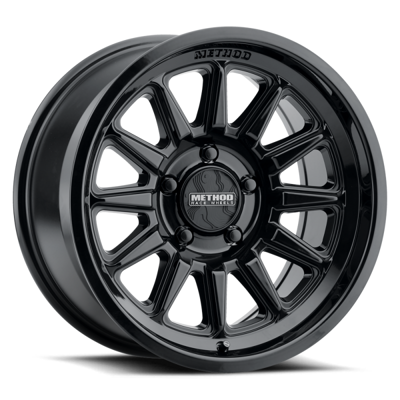 Method MR323 20x9 / 6x5.5 BP / 12ET / 5.44in BS / 106.25mm CB - Gloss Black Wheel - MR323290601312