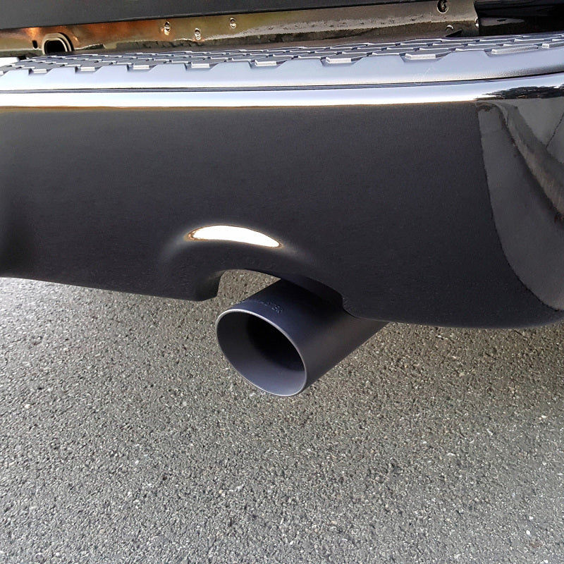 Flowmaster 09-24 Dodge Ram 1500 5.7L 4in Angle Cut Exhaust Tips - Black - 15356B