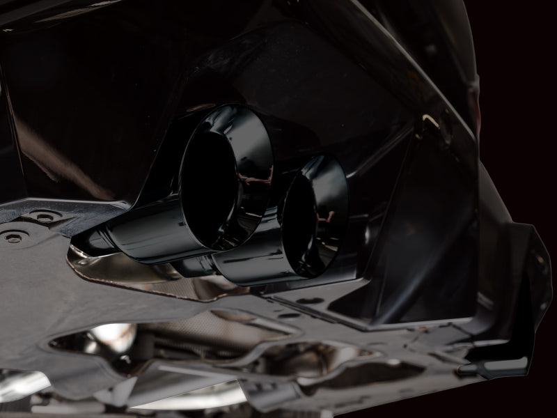 AWE BMW G90/G99 M5 Track Edition Catback Exhaust - Diamond Black Tips - 3020-43790