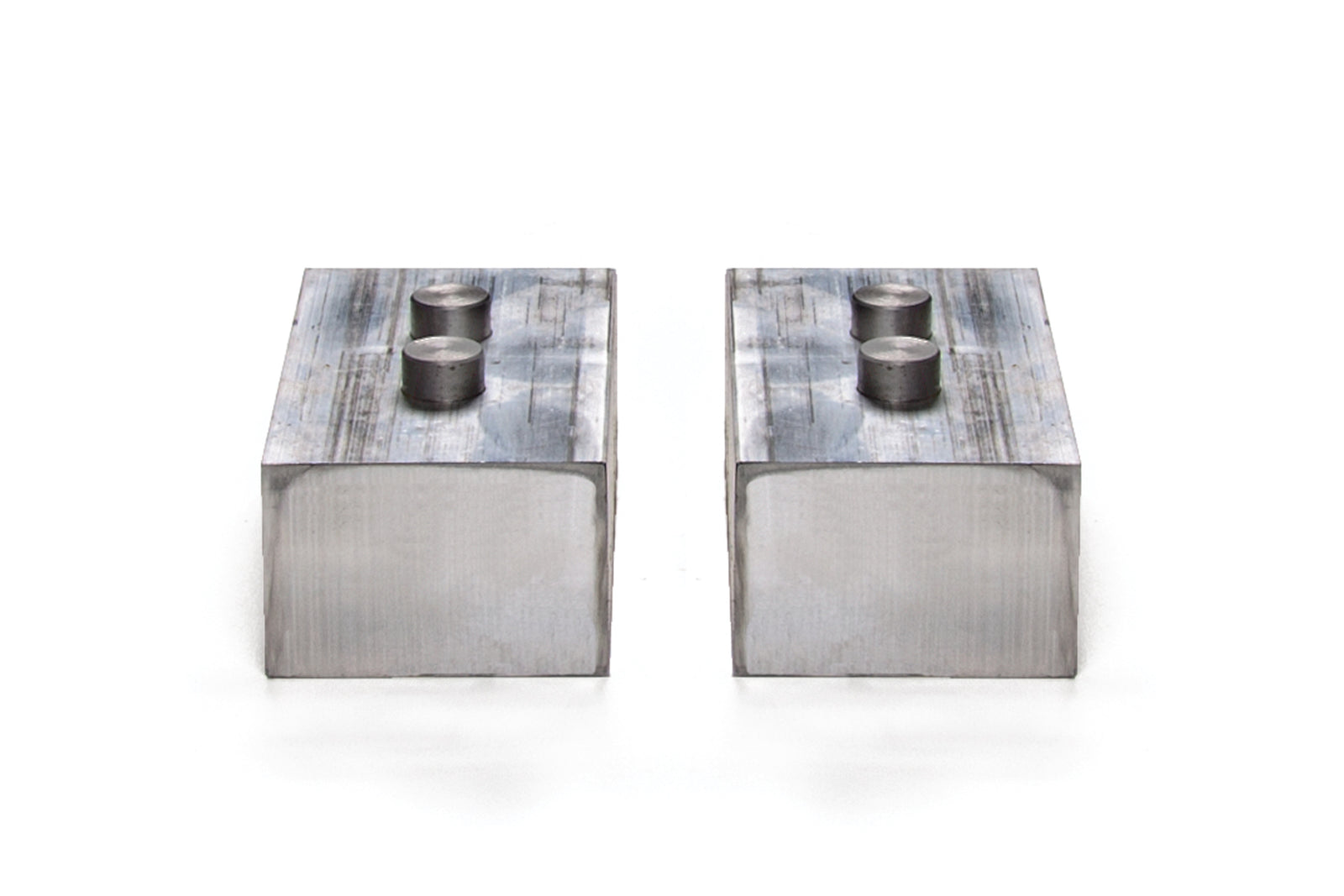 BDS Suspension Rear Lift Blocks - Dual Pin - Aluminum | 2 Inch Lift | Ford F150 (04-26)