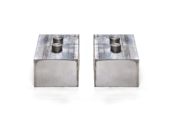 BDS Suspension Rear Lift Blocks - Dual Pin - Aluminum | 2 Inch Lift | Ford F150 (04-26)