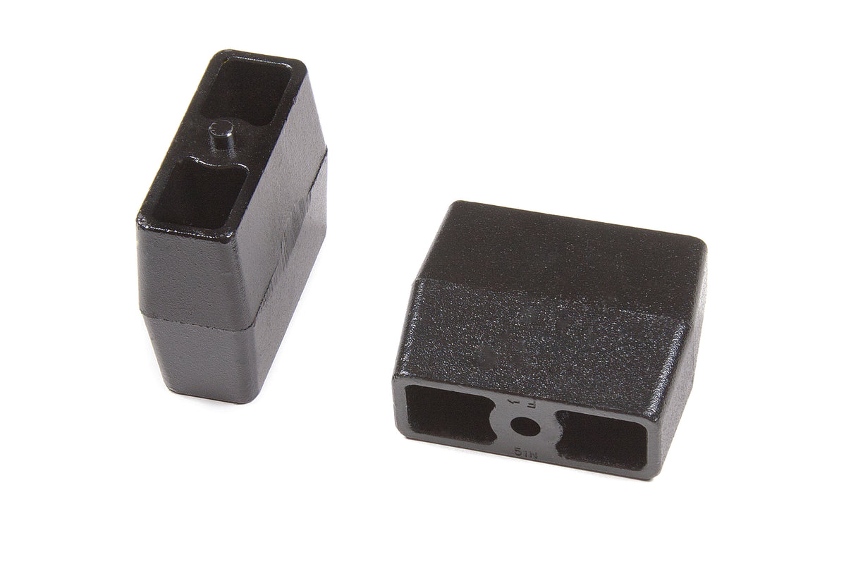 BDS Suspension Universal 5" Cast Iron Rear Blocks 3/4" Pin