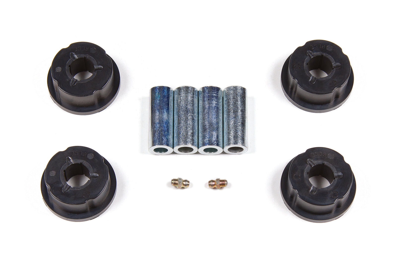 BDS Suspension Bushing and Sleeve Kit | Poly | Front Upper Control Arms | 2007-2018 Wrangler JK and 1997-2006 TJ / 1984-2001 Cherokee XJ / 1993-1998 Grand Cherokee ZJ
