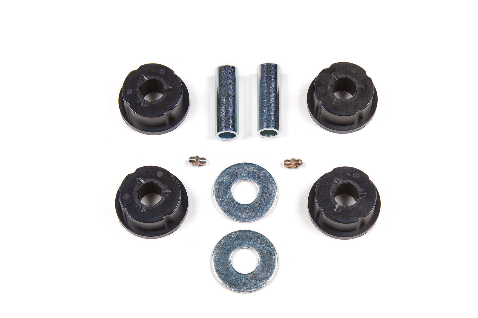 BDS Suspension Bushing and Sleeve Kit | Poly | Rear Upper Control Arms | 2007-2018 Jeep Wrangler JK