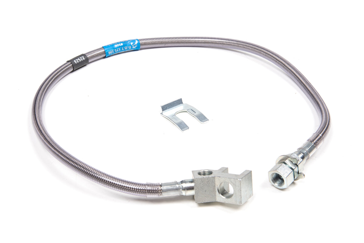 BDS Suspension Rear Brake Line - Stainless Steel | Fits 6-8 Inch Lift | 2005-2010 Ford F250/F350 Super Duty 4WD
