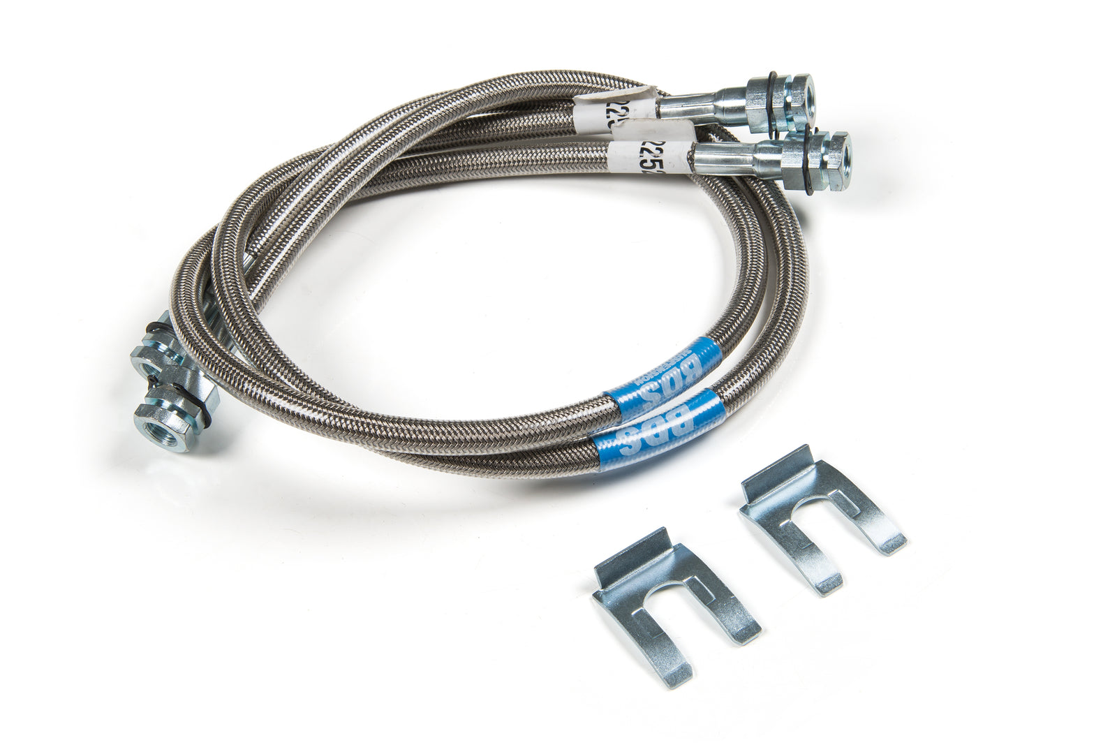 BDS Suspension Rear Brake Line - Stainless Steel | Fits 4-8 Inch Lift | 2011-2015 Ford F250/F350 Super Duty 4WD